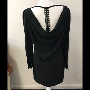 Little black dress with great detail!